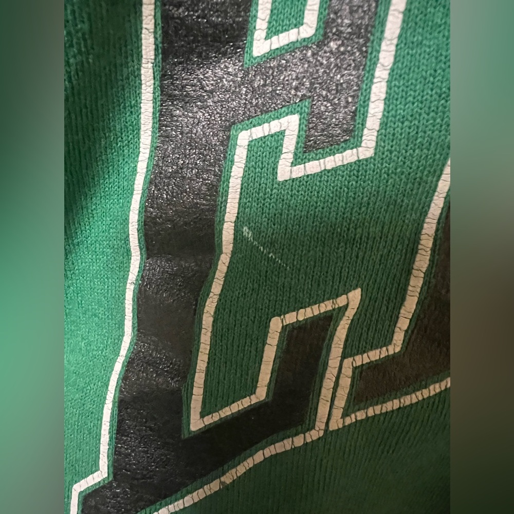 Philadelphia Eagles Vintage Nutmeg Green Crewneck Sweatshirt 1993 - Picture 6 of 10